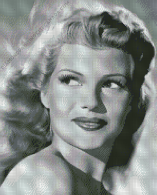 Rita Hayworth Actress Diamond Painting