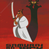 Samurai Bojack Poster Diamond Painting