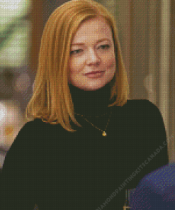 Sarah Snook in Succession Diamond Painting