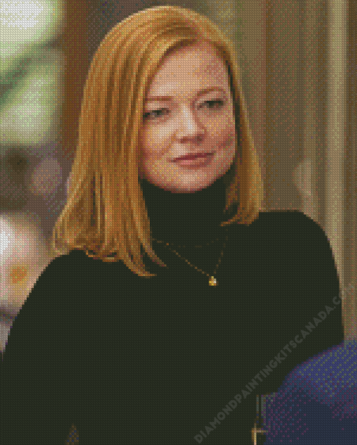 Sarah Snook in Succession Diamond Painting