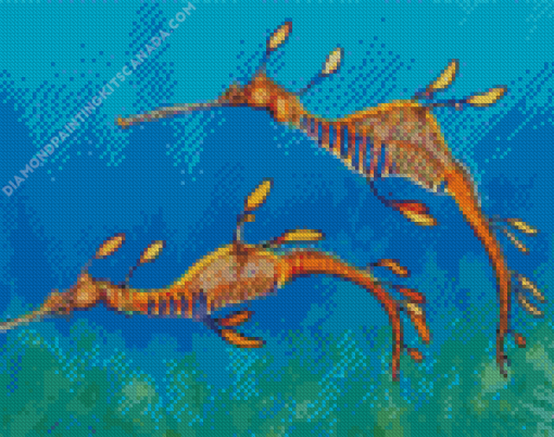 Seadragons Diamond Painting