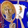 Self Portrait In Studio Brett Whiteley Diamond Painting