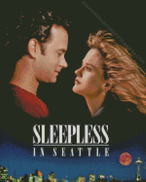 Sleepless in Seattle Poster Diamond Painting