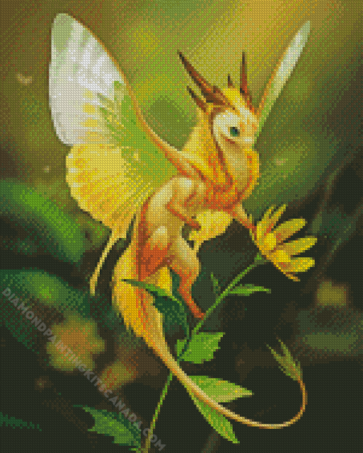 Small Fairy Dragon Diamond Painting