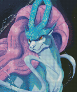 Suicune Anime Diamond Painting