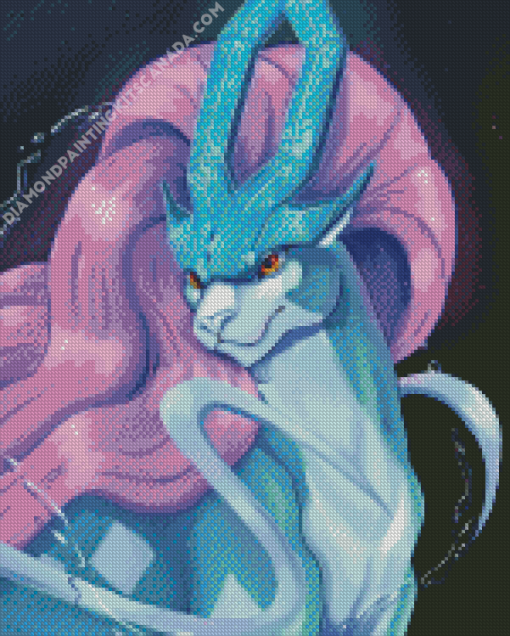 Suicune Anime Diamond Painting