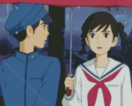 The Poppy Hill Anime Diamond Painting