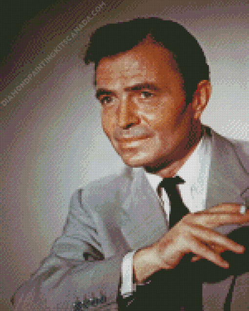 The Actor James Mason Diamond Painting