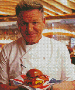 The Chef Gordon Ramsay Diamond Painting