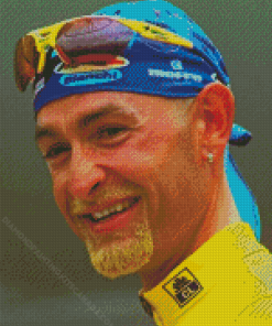 The Cyclist Marco Pantani Diamond Painting