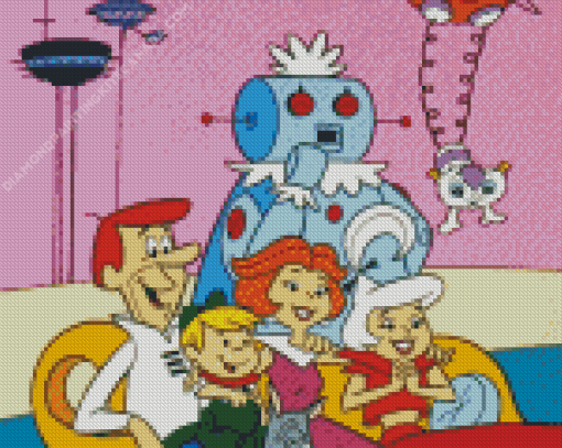 The Jetsons TV Show Diamond Painting