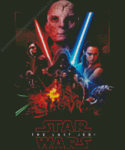 The Last Jedi Poster Diamond Painting