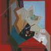 The Painters Window by Juan Gris Diamond Painting