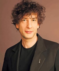 The Writer Gaiman Diamond Painting