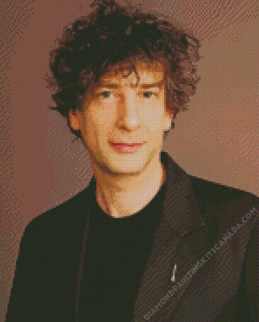 The Writer Gaiman Diamond Painting