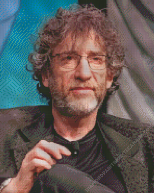 The Writer Neil Gaiman Diamond Painting