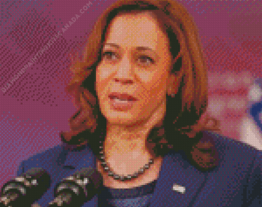 USA Vice President Kamala Harris Diamond Painting