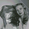 Veronica Lake Brushing Her Hair Diamond Painting