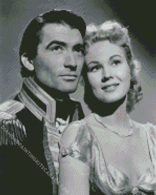 Virginia Mayo and Clint Walker Diamond Painting