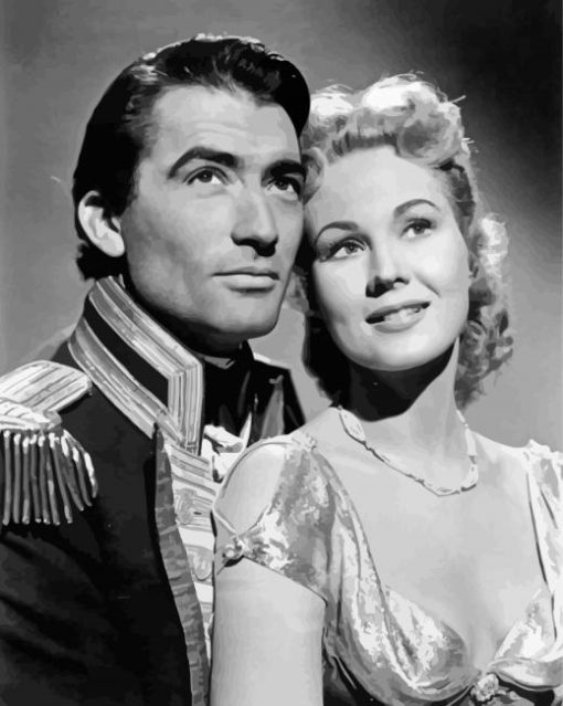 Virginia Mayo and Clint Walker Diamond Painting