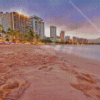 Waikiki Beach Hawaii Diamond Painting