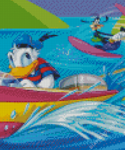 Water Skiing Diamond Painting