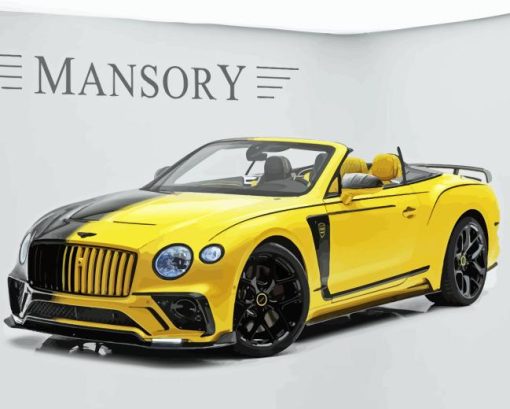 Yellow Mansory Diamond Painting