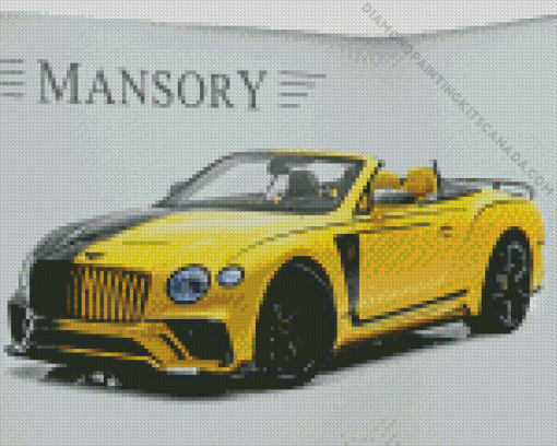 Yellow Mansory Diamond Painting