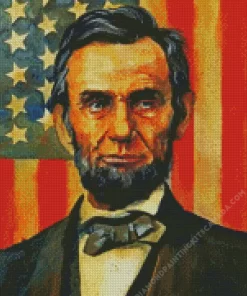 Abraham Lincoln Diamond Painting