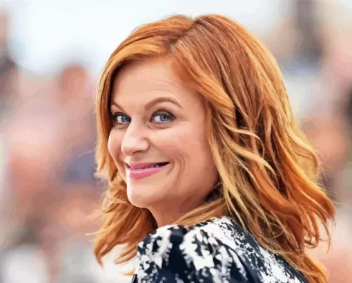 Amy Poehler Actress Diamond Painting