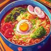 Anime Korean Food Diamond Painting