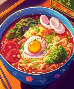 Anime Korean Food Diamond Painting