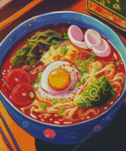 Anime Korean Food Diamond Painting