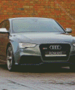 Audi A5 Grey Car Diamond Painting