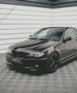 BMW E46 Black Car Diamond Painting