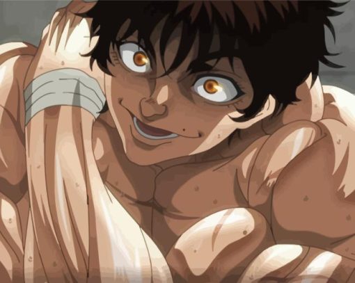 Baki Hanma Anime Character Diamond Painting