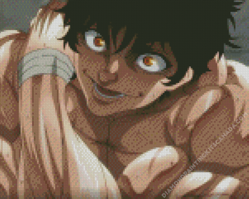 Baki Hanma Anime Character Diamond Painting