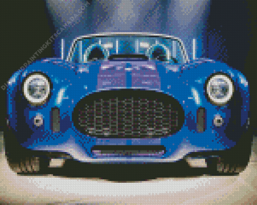 Blue Ac Cobra 427 Diamond Painting