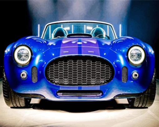 Blue Ac Cobra 427 Diamond Painting