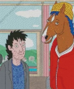 Bojack and Todd Diamond Painting