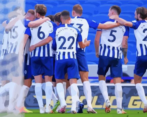 Brighton And Hove Albion Team Diamond Painting