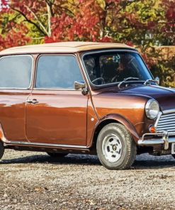 Brown Classic Leyland Mini Diamond Painting