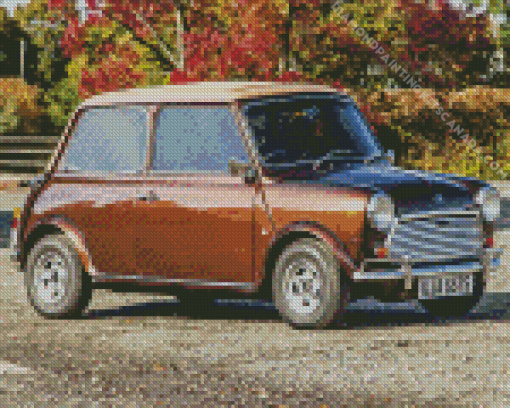 Brown Classic Leyland Mini Diamond Painting