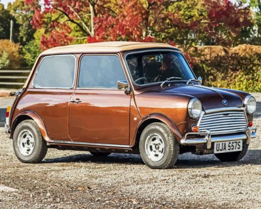 Brown Classic Leyland Mini Diamond Painting