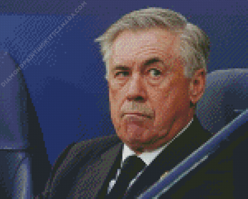 Carlo Ancelotti Manager Diamond Painting