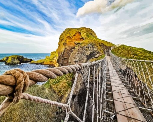 Carrick a Rede Bridge Diamond Painting