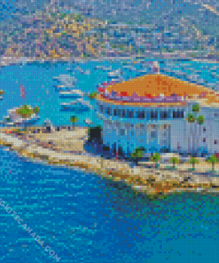 Catalina Island in California Diamond Painting