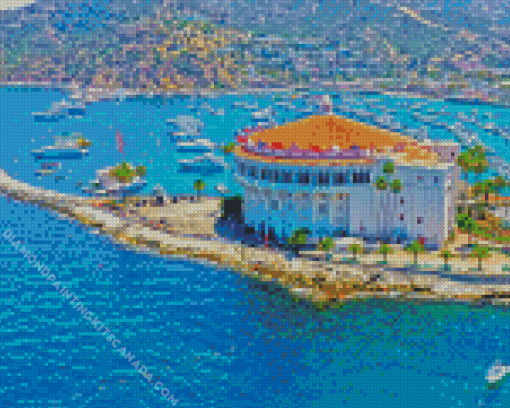 Catalina Island in California Diamond Painting