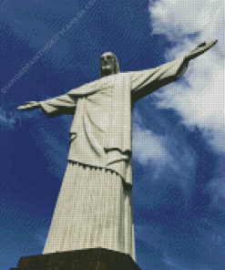 Christ the Redeemer Statue Diamond Painting