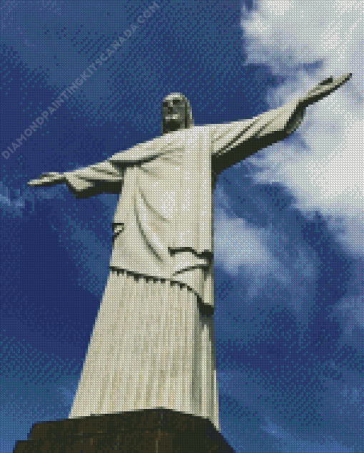 Christ the Redeemer Statue Diamond Painting